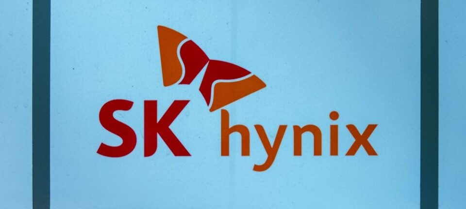 SK Hynix logo on a building