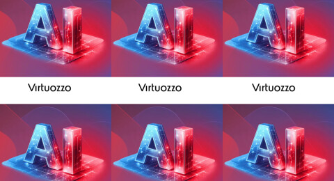 Virtuozzo AI teaser.